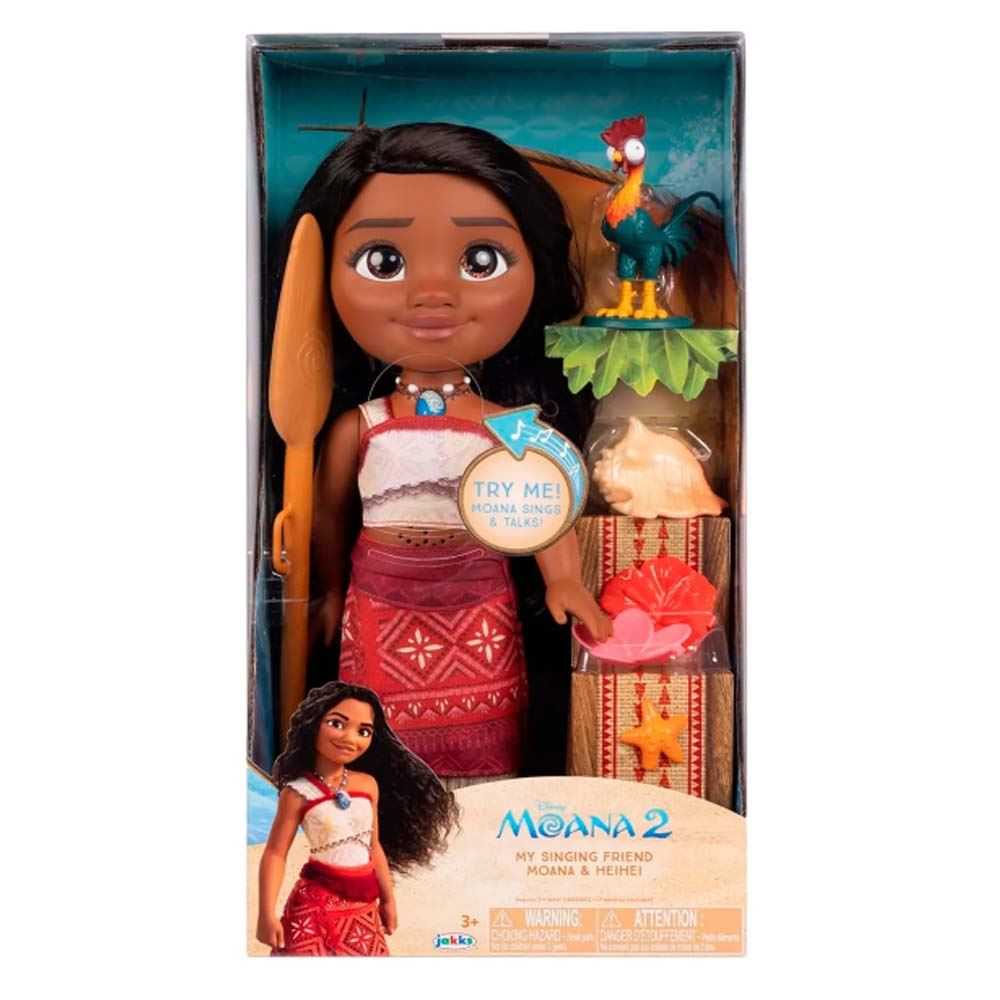 disney vaiana ii vaiana musical 38 cm (jakks pacific - 237596-vai)