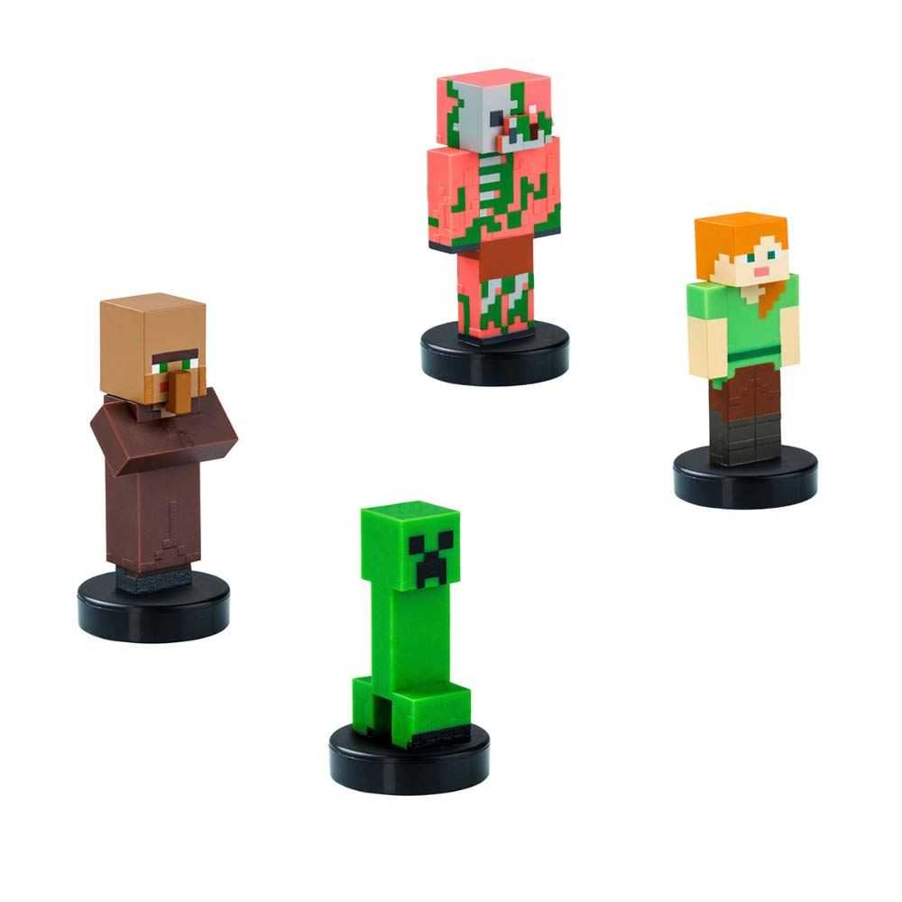 minecraft figura pack de 2 surtido blister  ( bizak - 64110002)