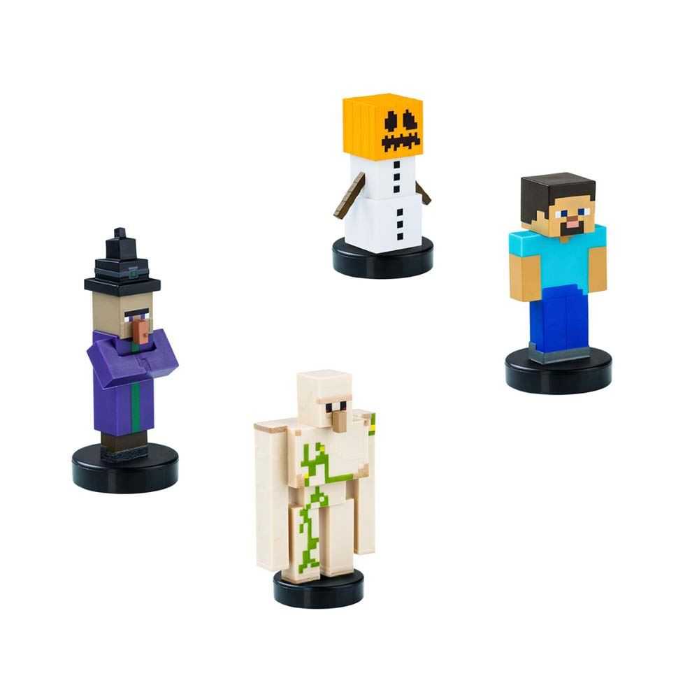 minecraft figura pack de 2 surtido blister  ( bizak - 64110002)