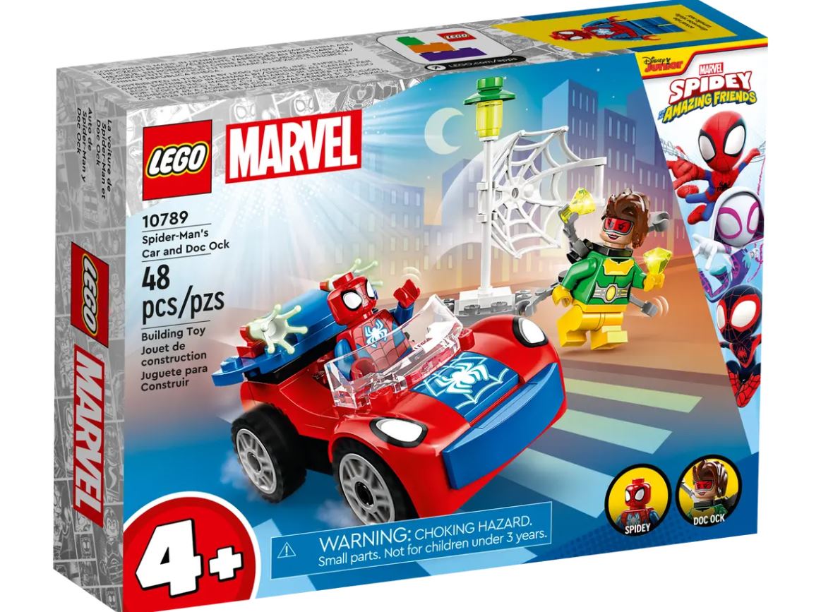 lego marvel coche spiderman y doc ock ( 10789)