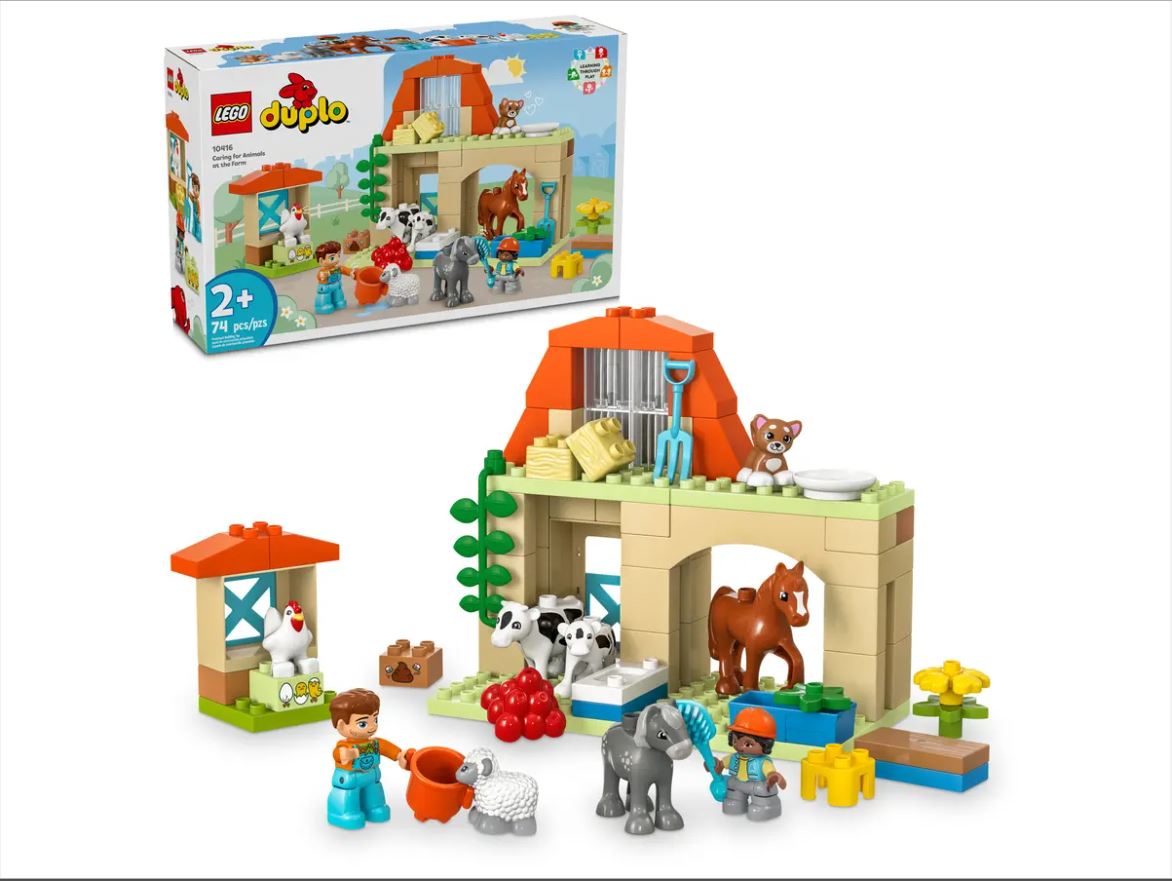 lego duplo cuidado de animales en granja ( 10416)