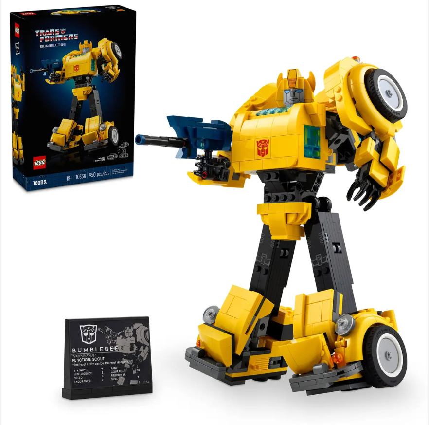 lego icons transformers bumblebee ( 10338)