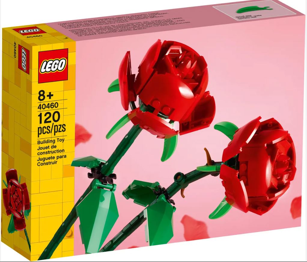 lego classic rosas (40460)