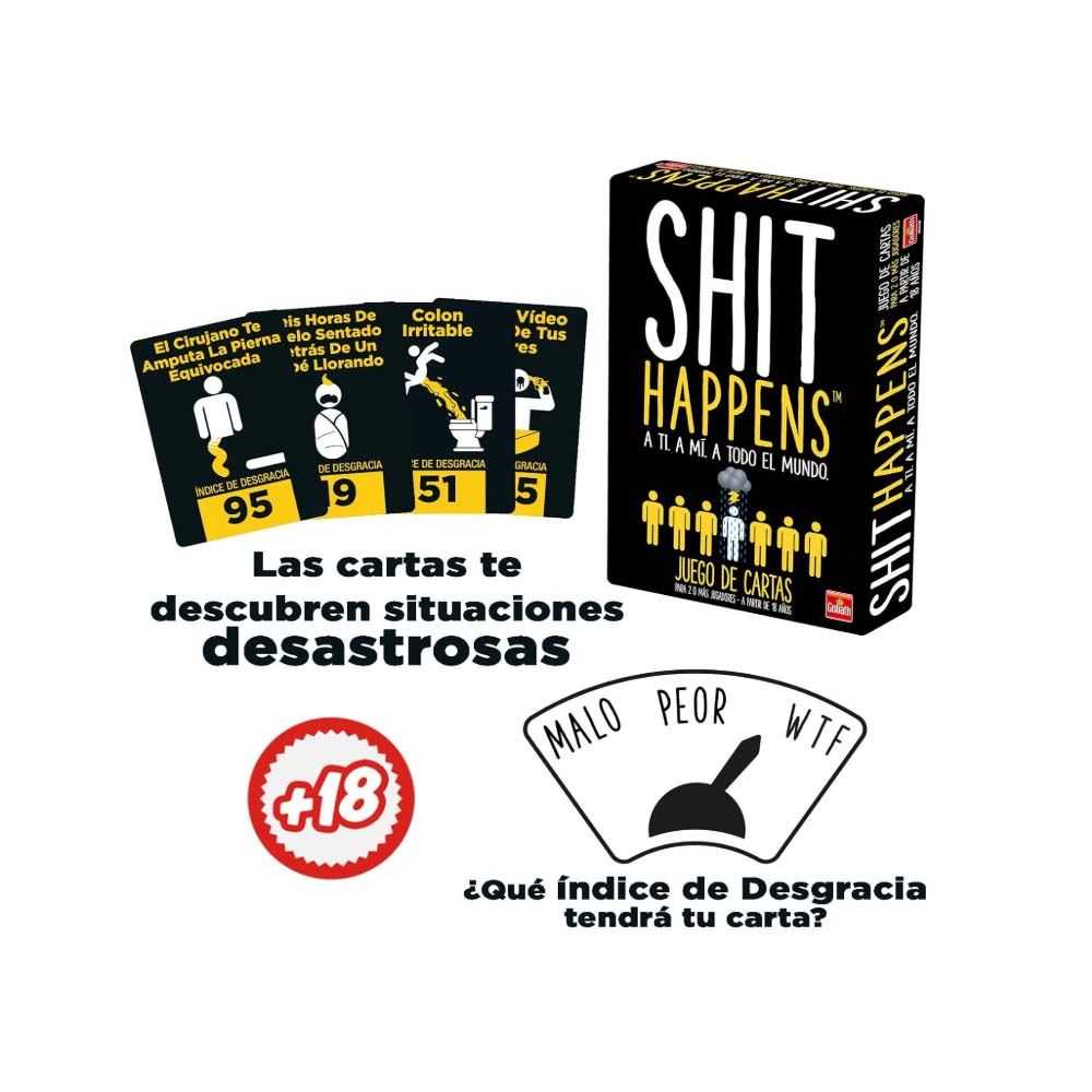 shit happens juego de cartas (goliath - 376538)