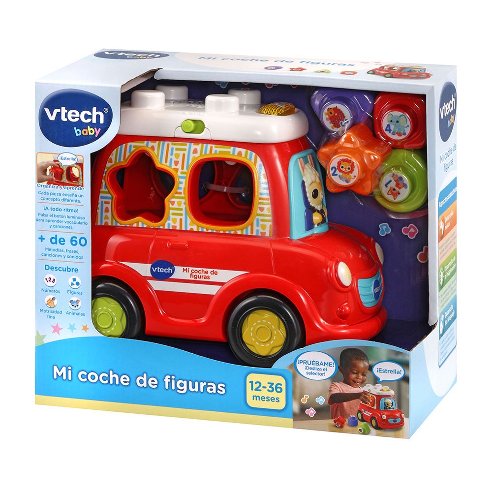 vtech mi coche de figuras (537422)