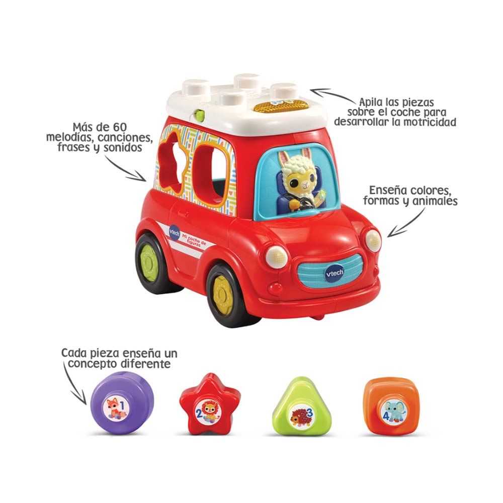 vtech mi coche de figuras (537422)