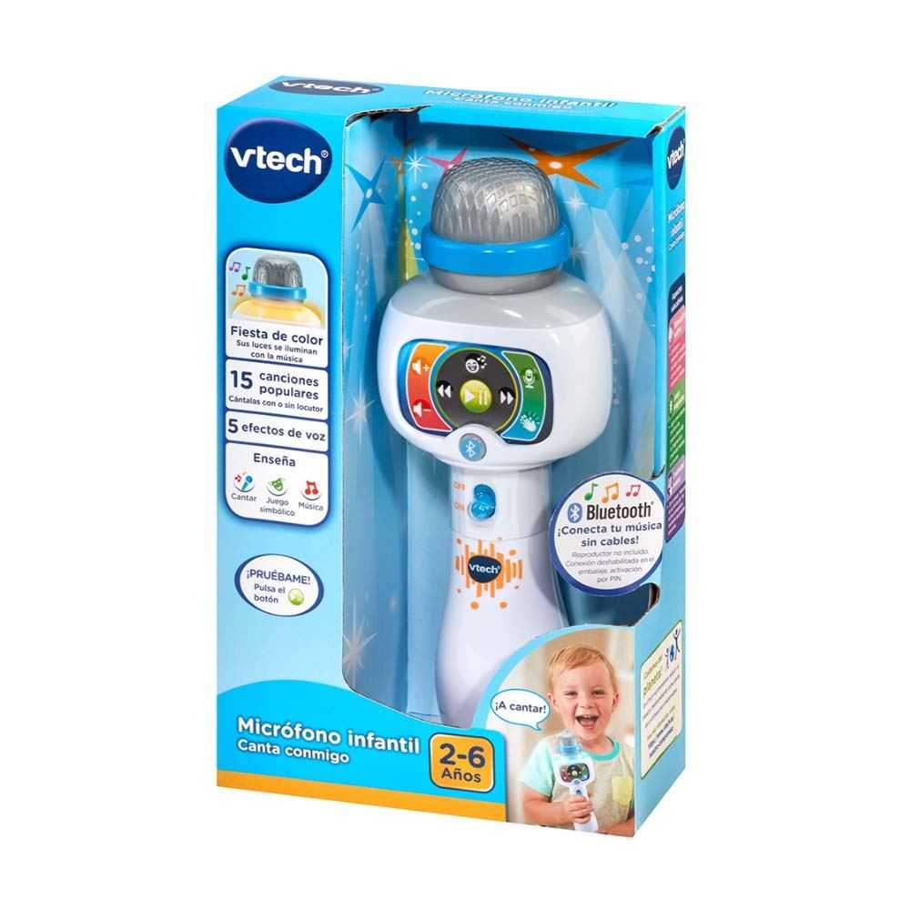 vtech microfono infantil canta conmigo (551067)