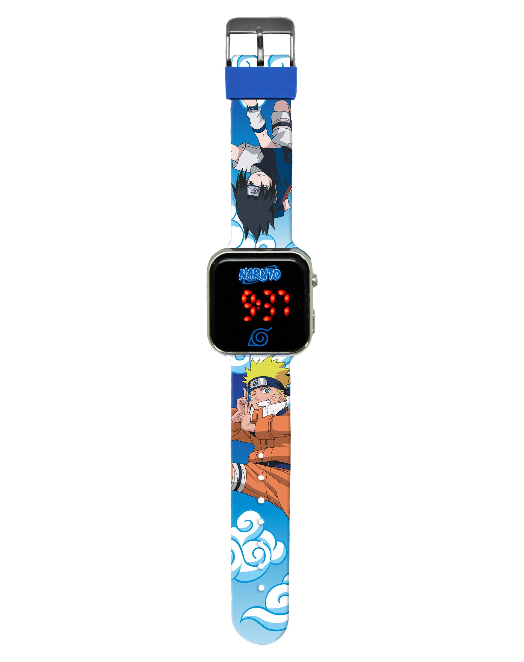 naruto reloj led ( kids licensing - na00001)