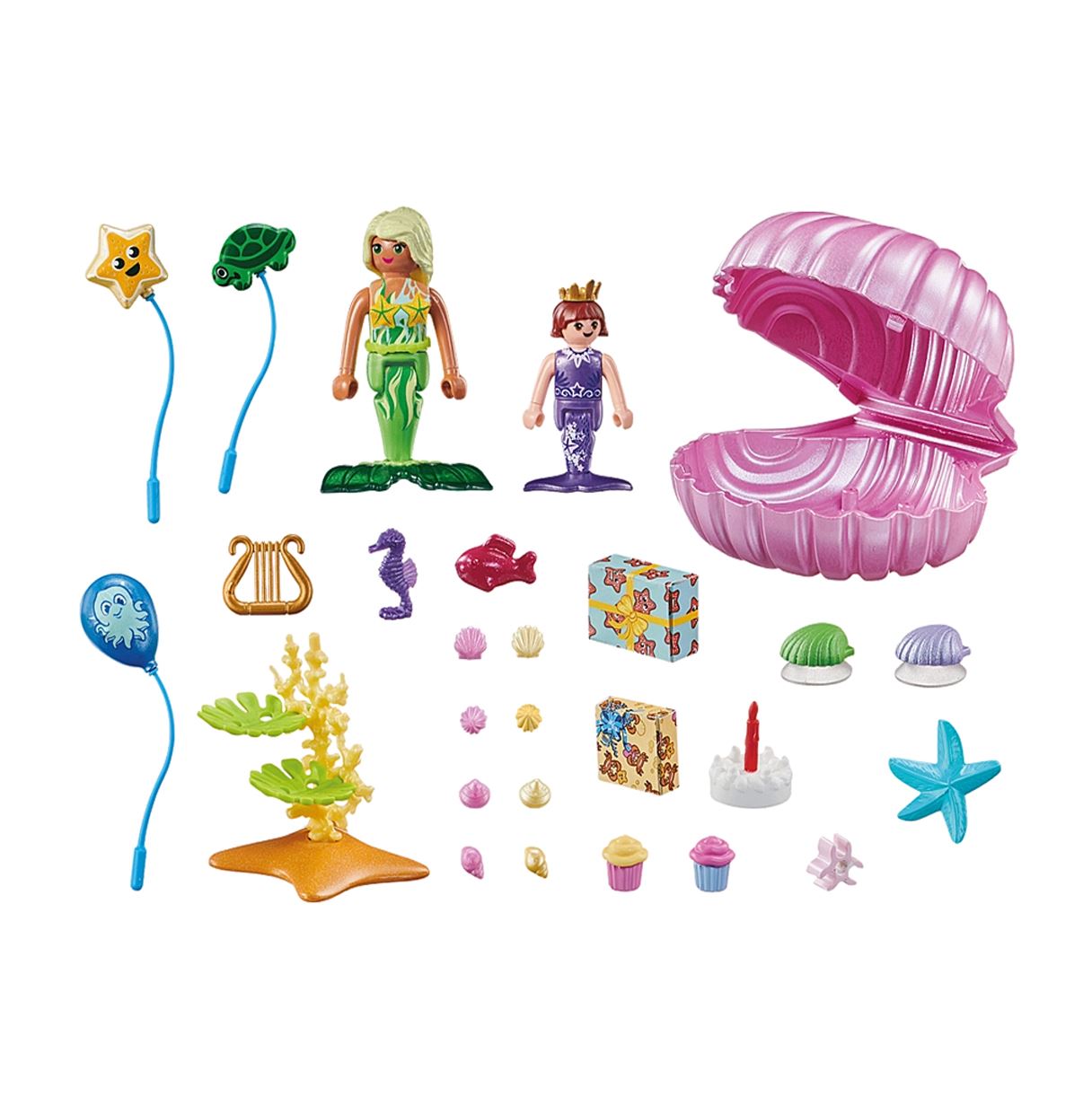 playmobil gift sets cumpleaÑos sirenas