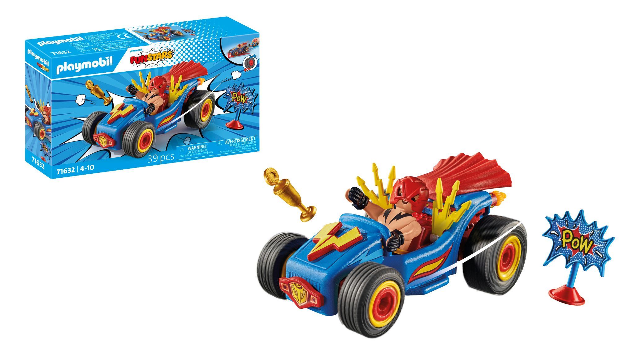 playmobil racing luchador ( 71632)