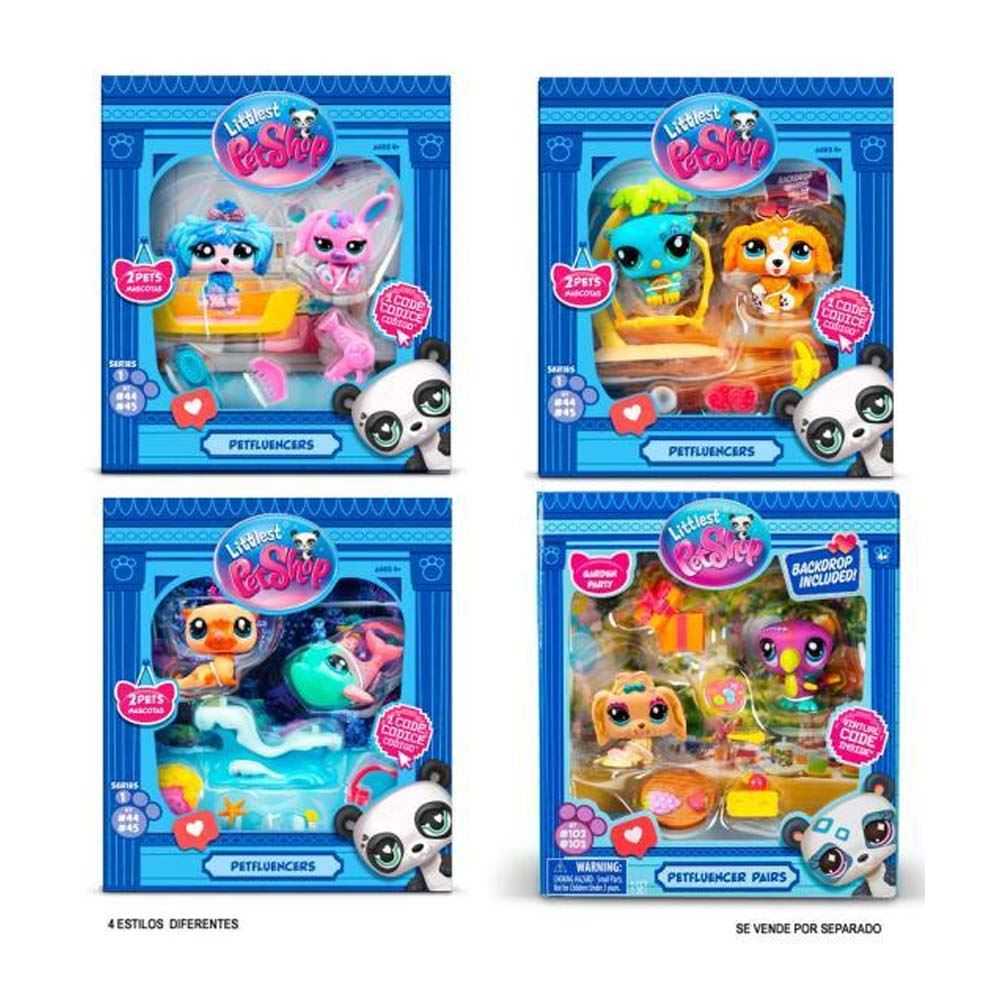 littlest pet shop pet fluencer surtidos (bandai - bf00560)