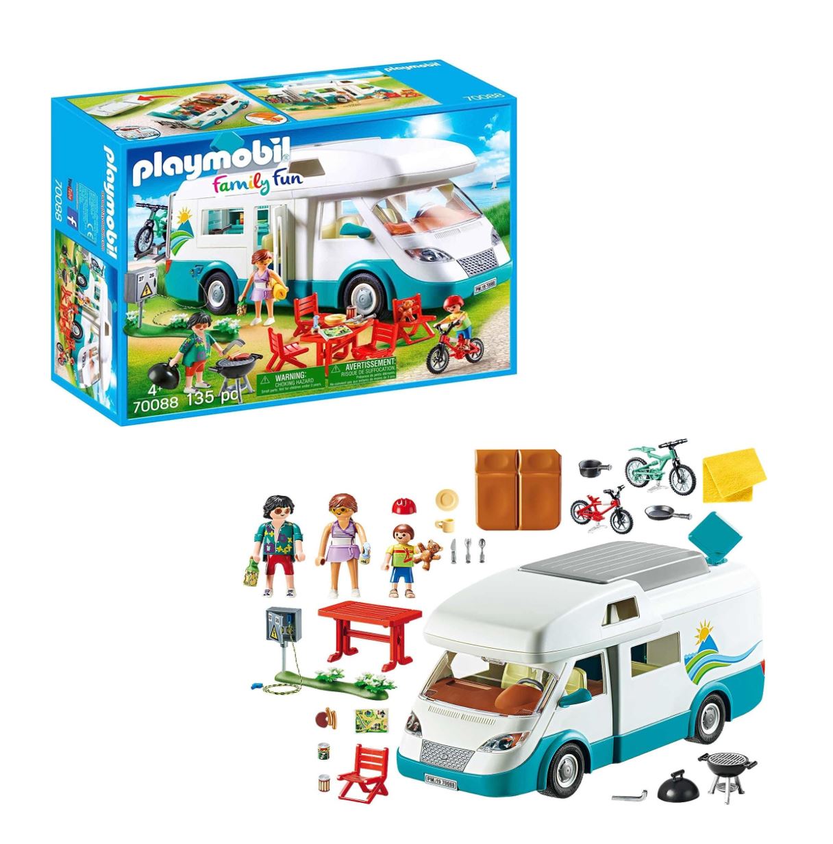 playmobil caravana de verano (70088)