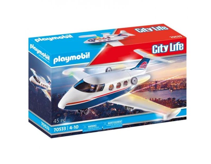 playmobil jet privado (70533)