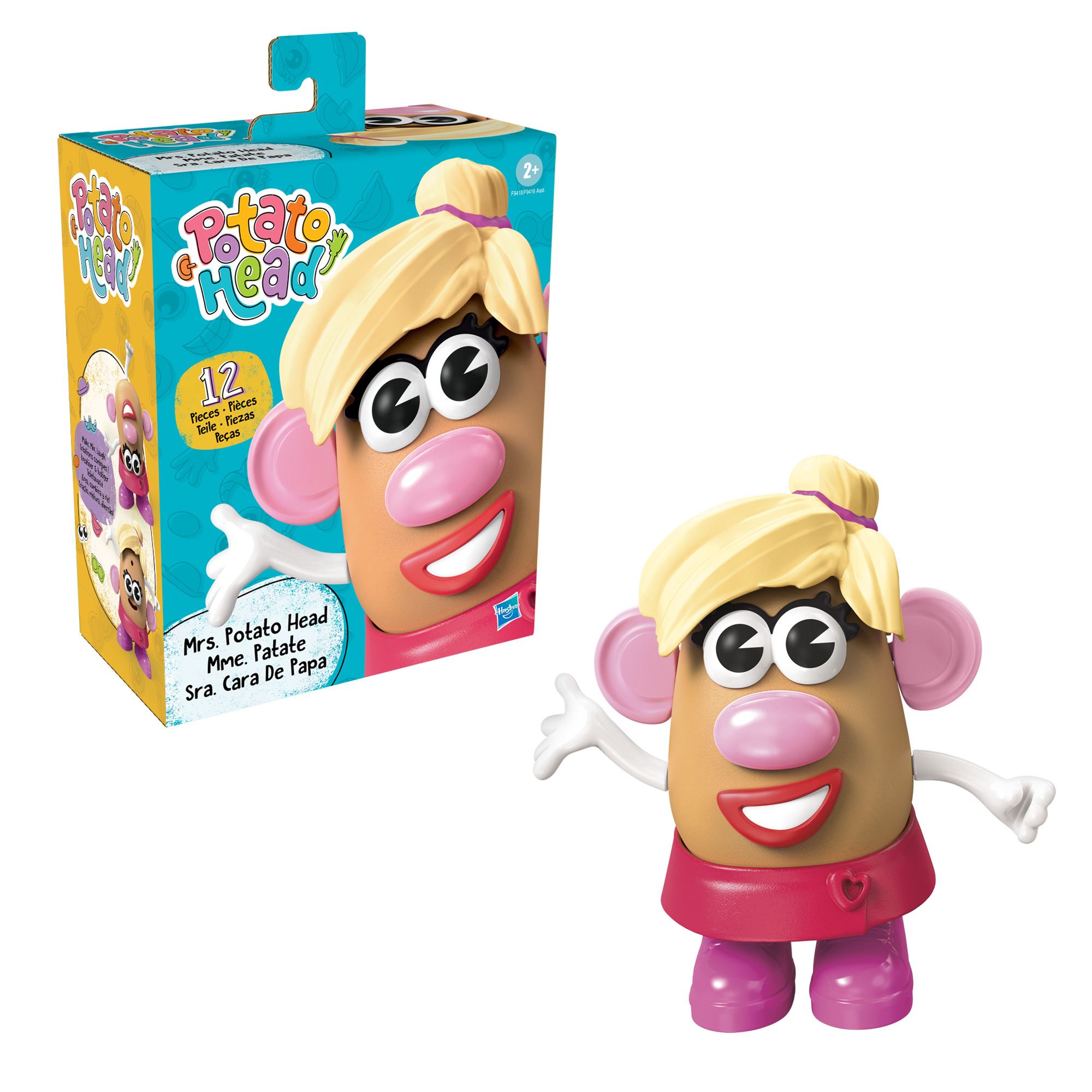 mi primer mrs potato head (hasbro - f94185x0)