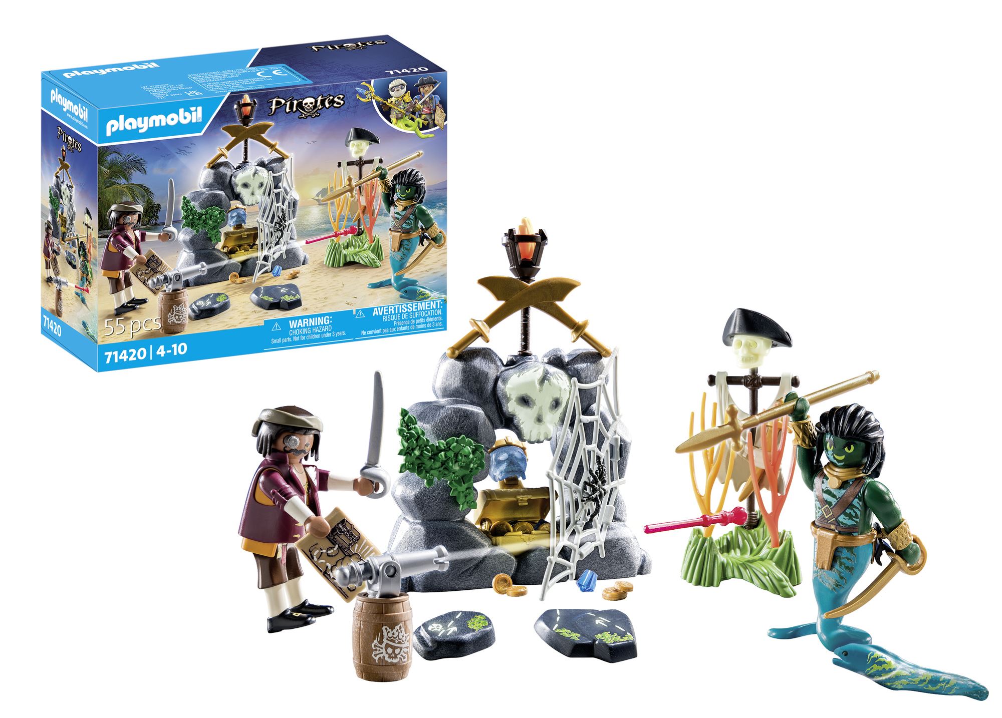 playmobil busqueda del tesoro (71420)