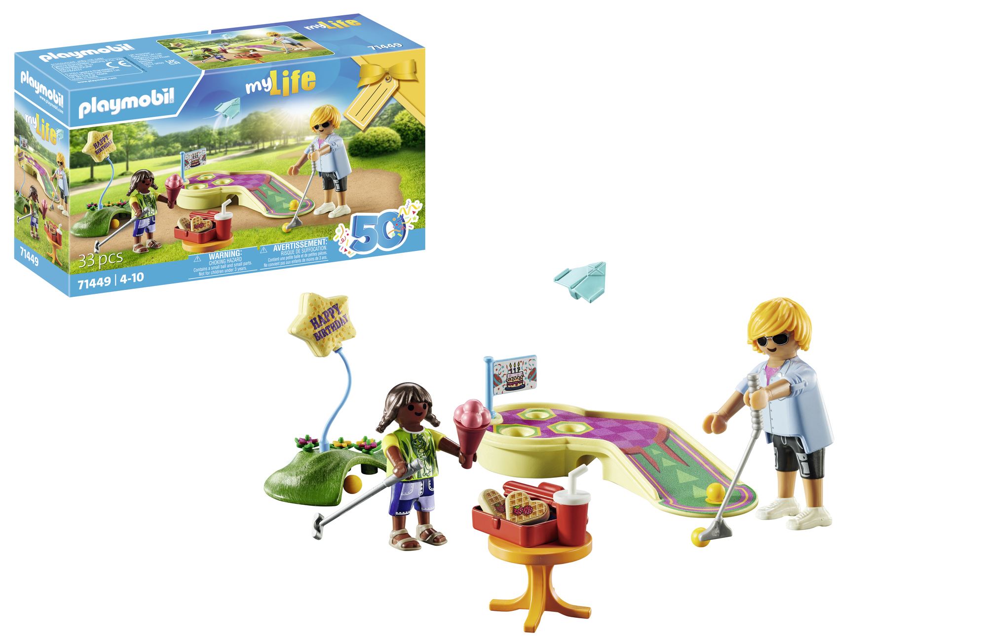 playmobil gift set mini golf (71449)