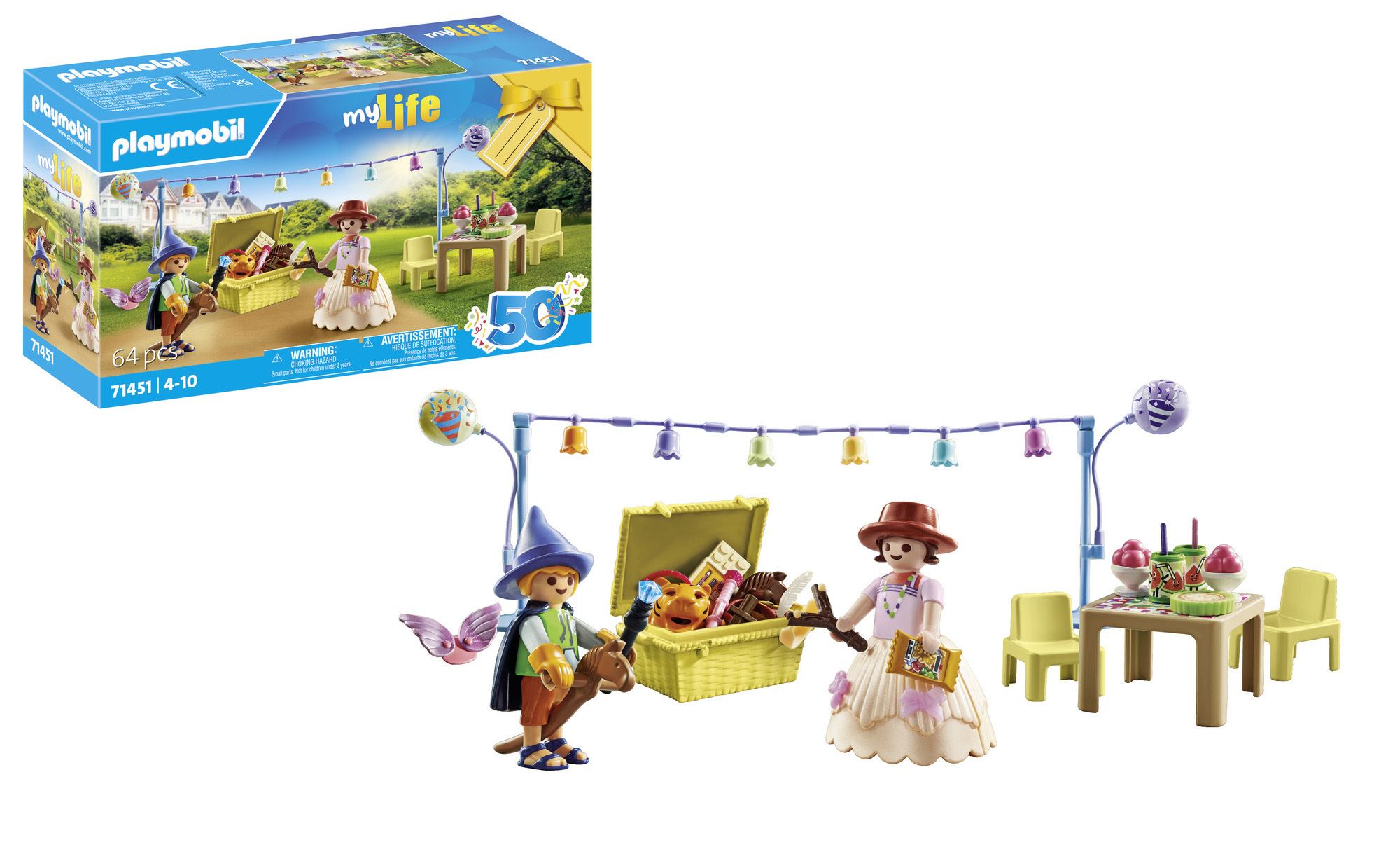 playmobil gift set fiesta de disfraces ( 71451)