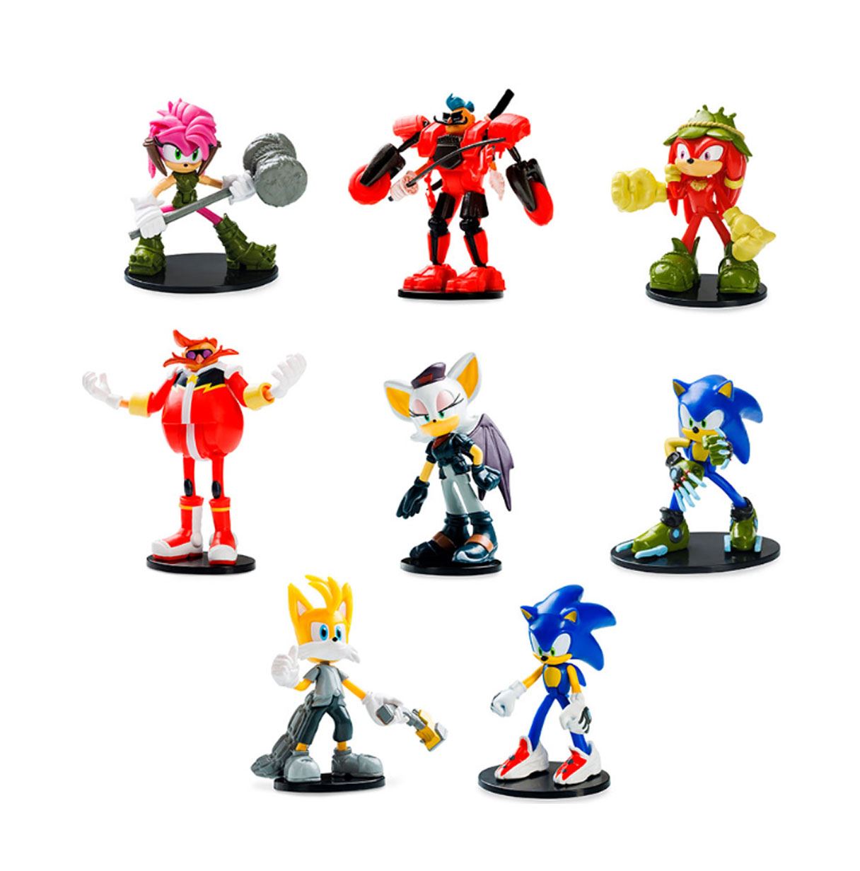 sonic figura articulada sorpresa (bizak - 641160008)