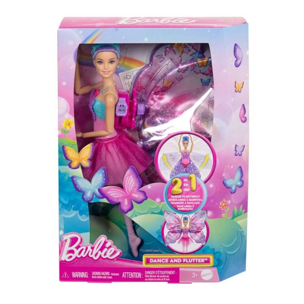 barbie dreamtopia mariposa bailarina (mattel - hxj10)