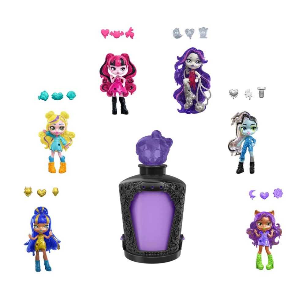 monster high pociones minis sorpresa (mattel - hyb10)