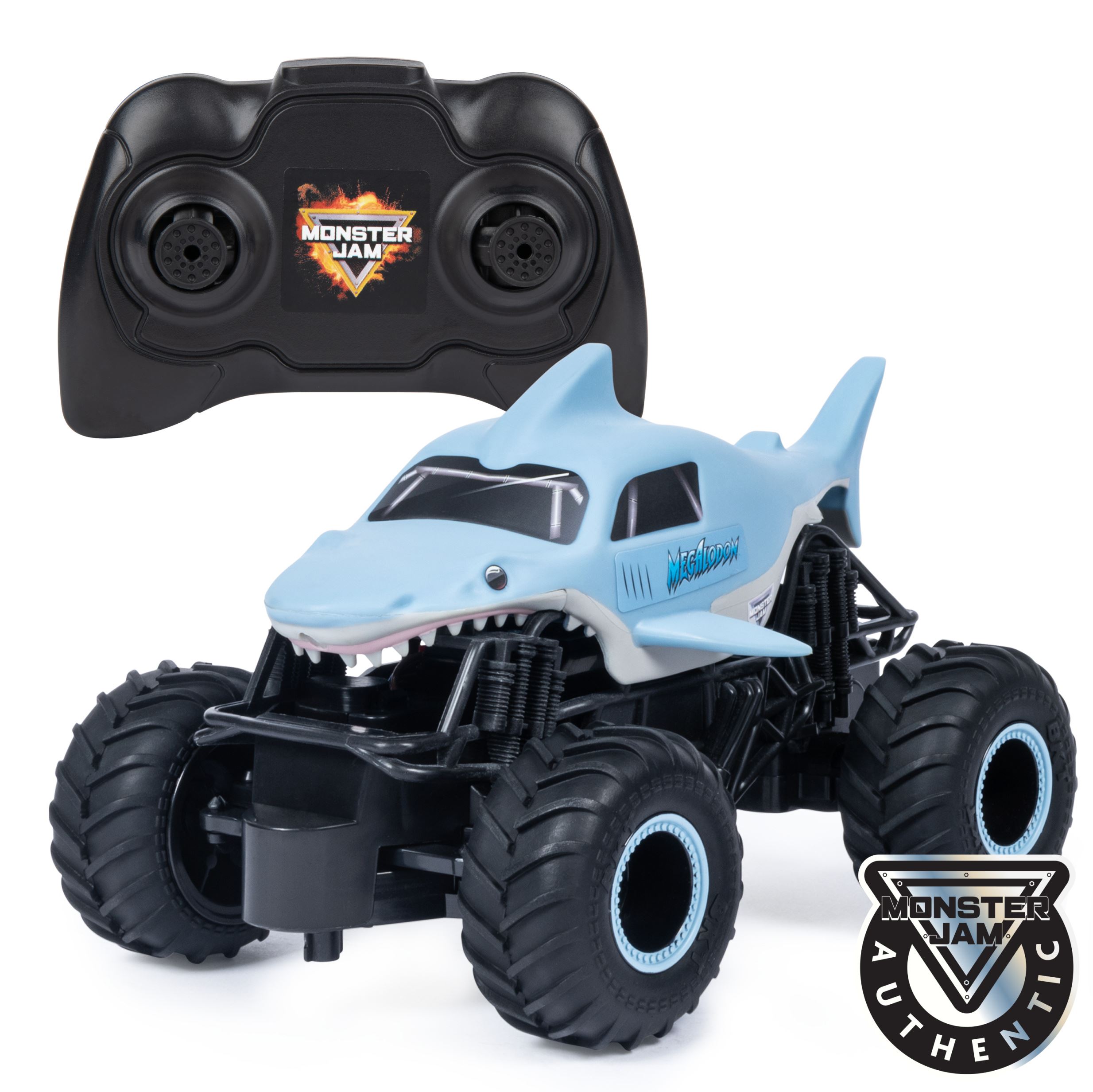 monster jam megalodon r/c 1:24   ( spin master - 6044952)