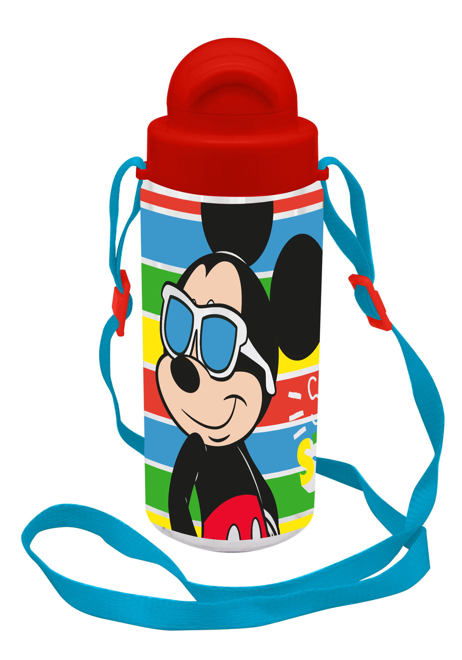 mickey cantimplora tritan 500 ml con asa (kids licensing - 840357)