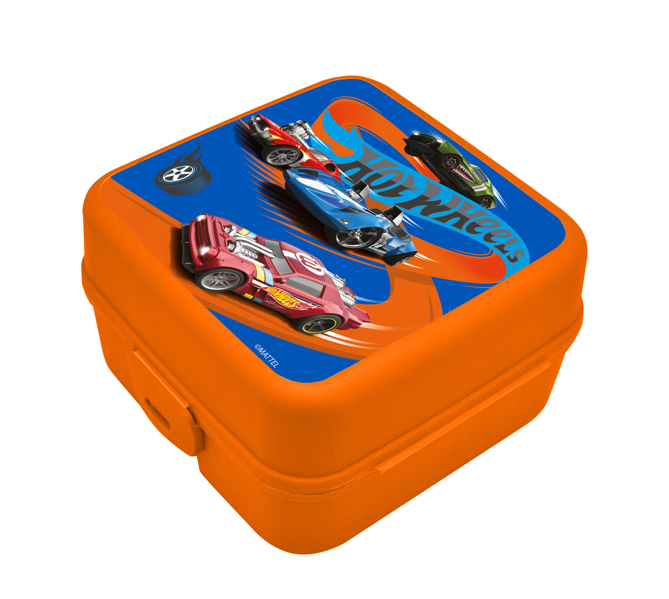 hot wheels sandwichera con compartimentos ( kids licensing - hw00019)