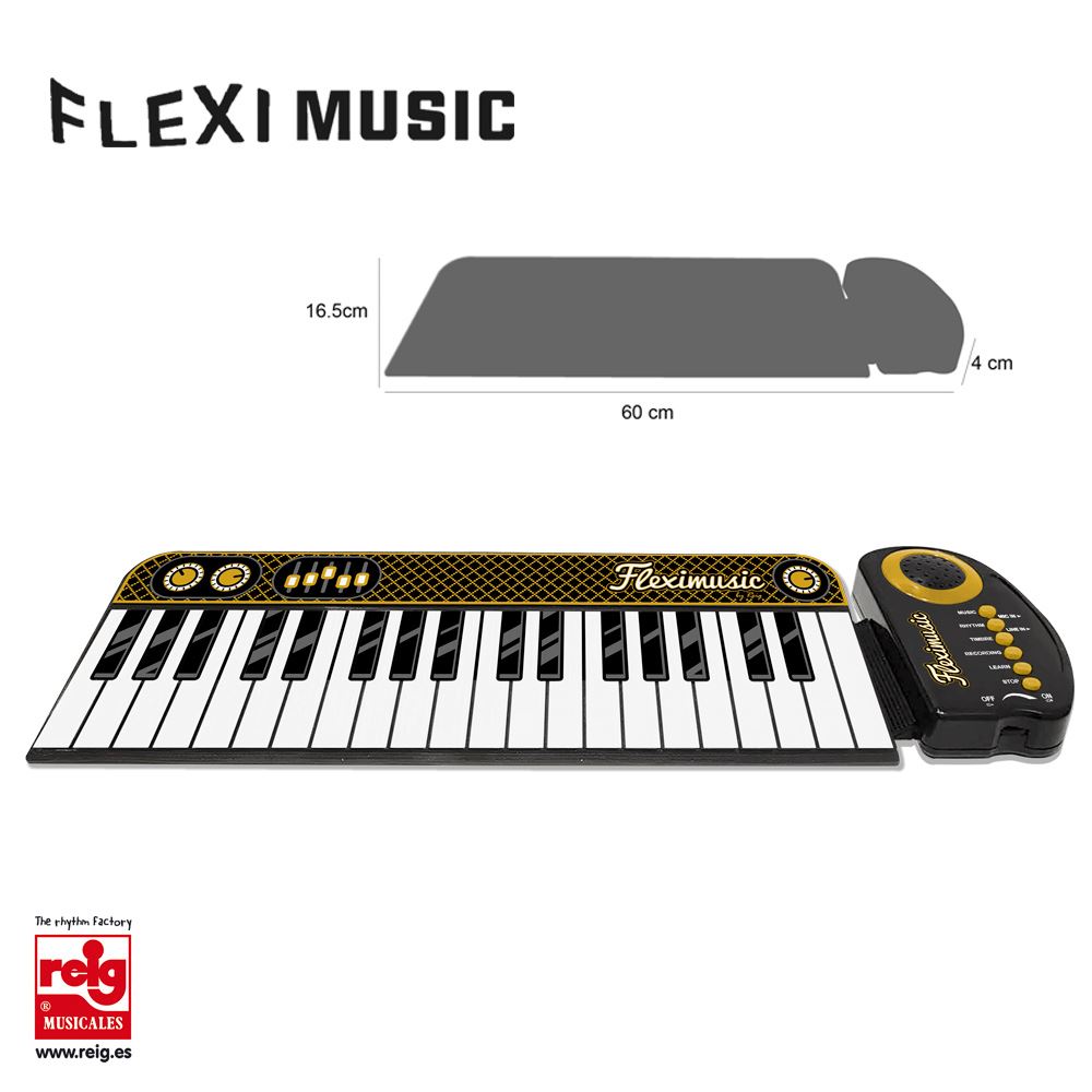 piano flexible enrollable 37 teclas ( reig - 8937)