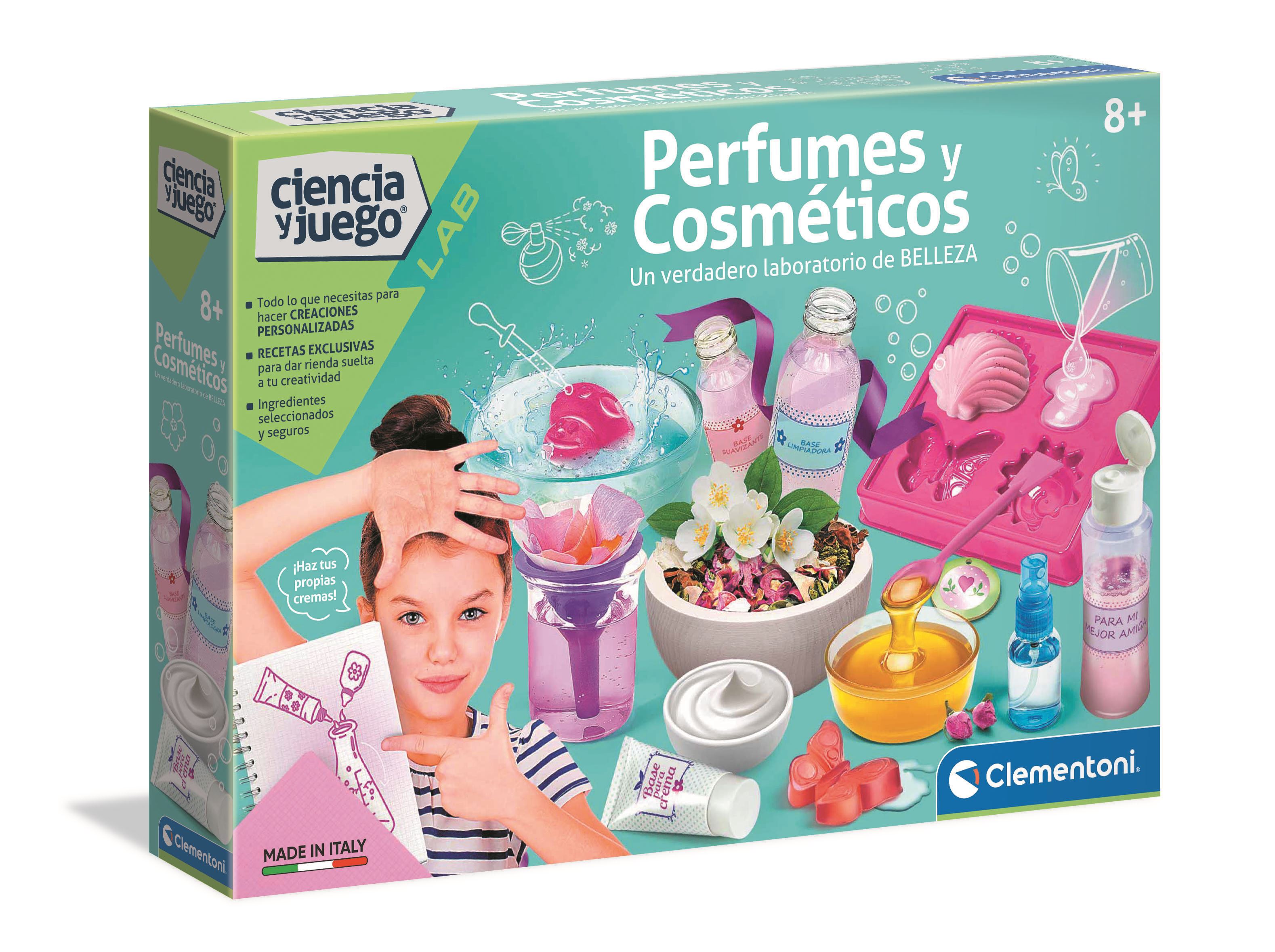 ciencia y juego  perfumes y cosmeticos (clementoni - 55424)