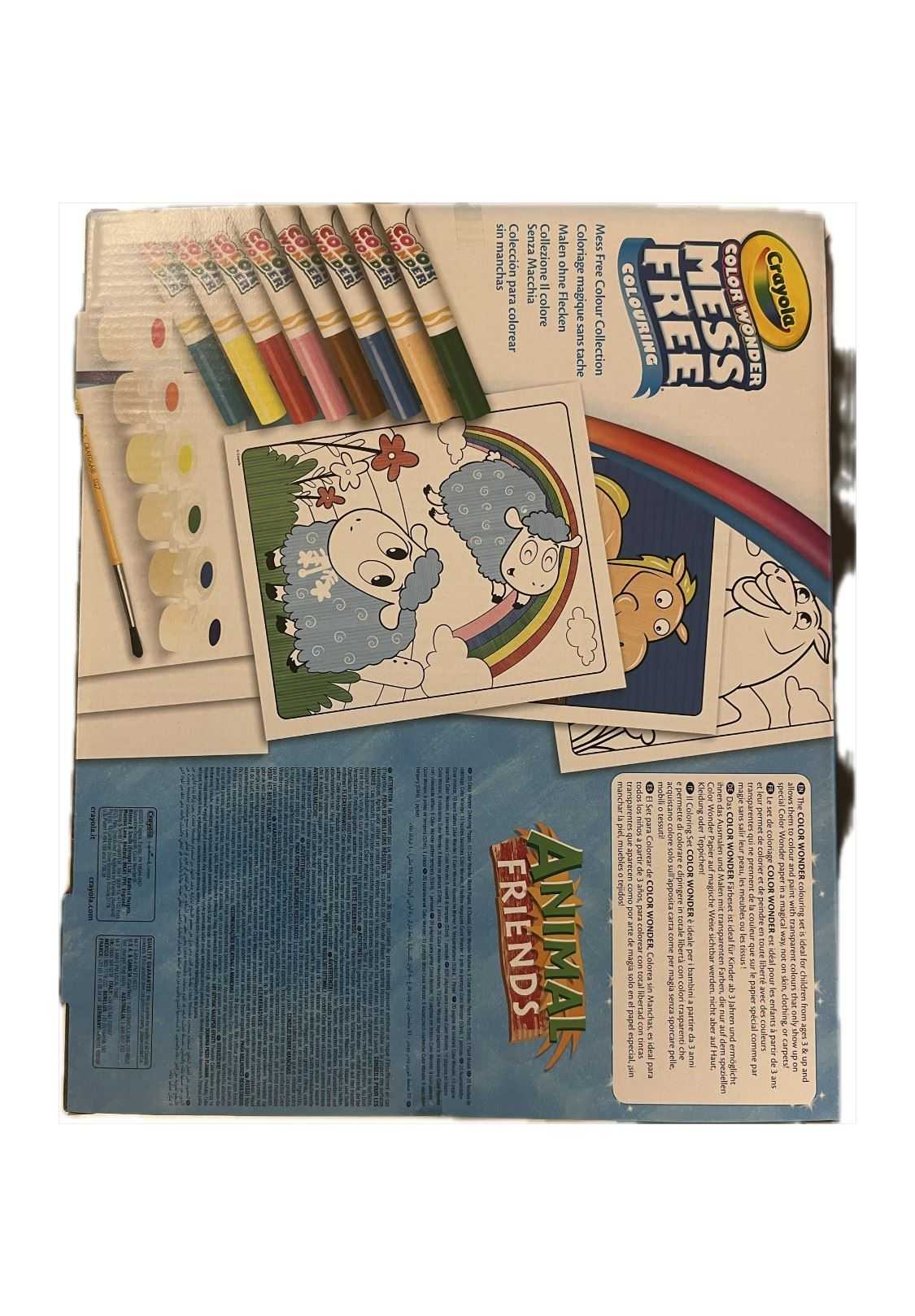 crayola color wonder set amigos granja (binney smith - 75-7013)