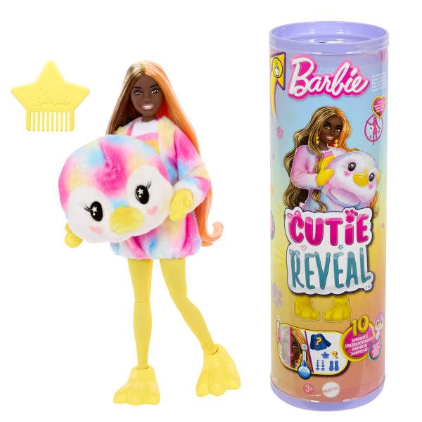 barbie cutie reveal sueÑos pinguino (mattel - hrk40)