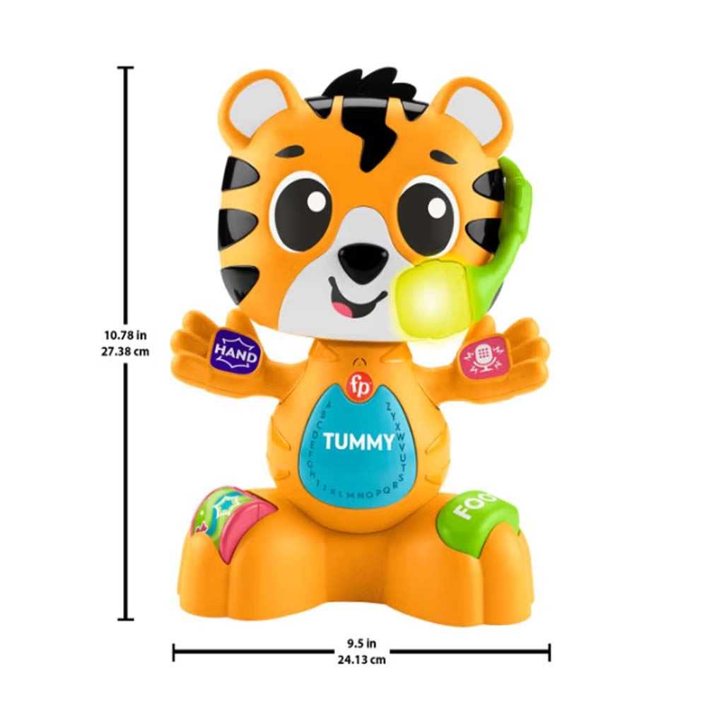 fisher-price banda animal tin el tigre (mattel - hyk91)