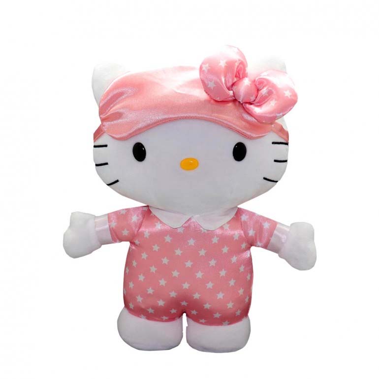 hello kitty peluche luminoso hora dormir (famosa - hkt10000)