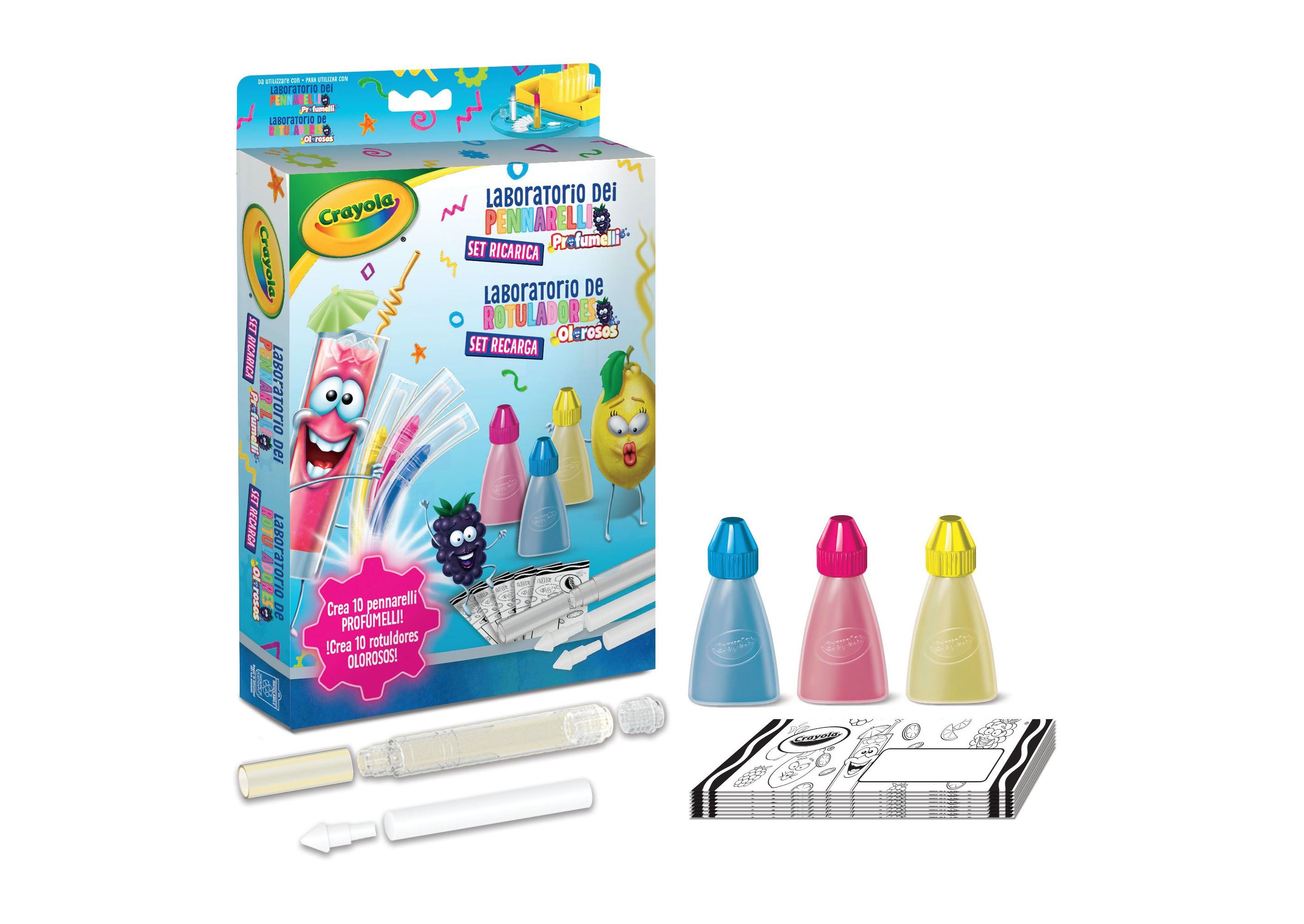 crayola set recarga laboratorio olorosos (crayola - 25-5967)