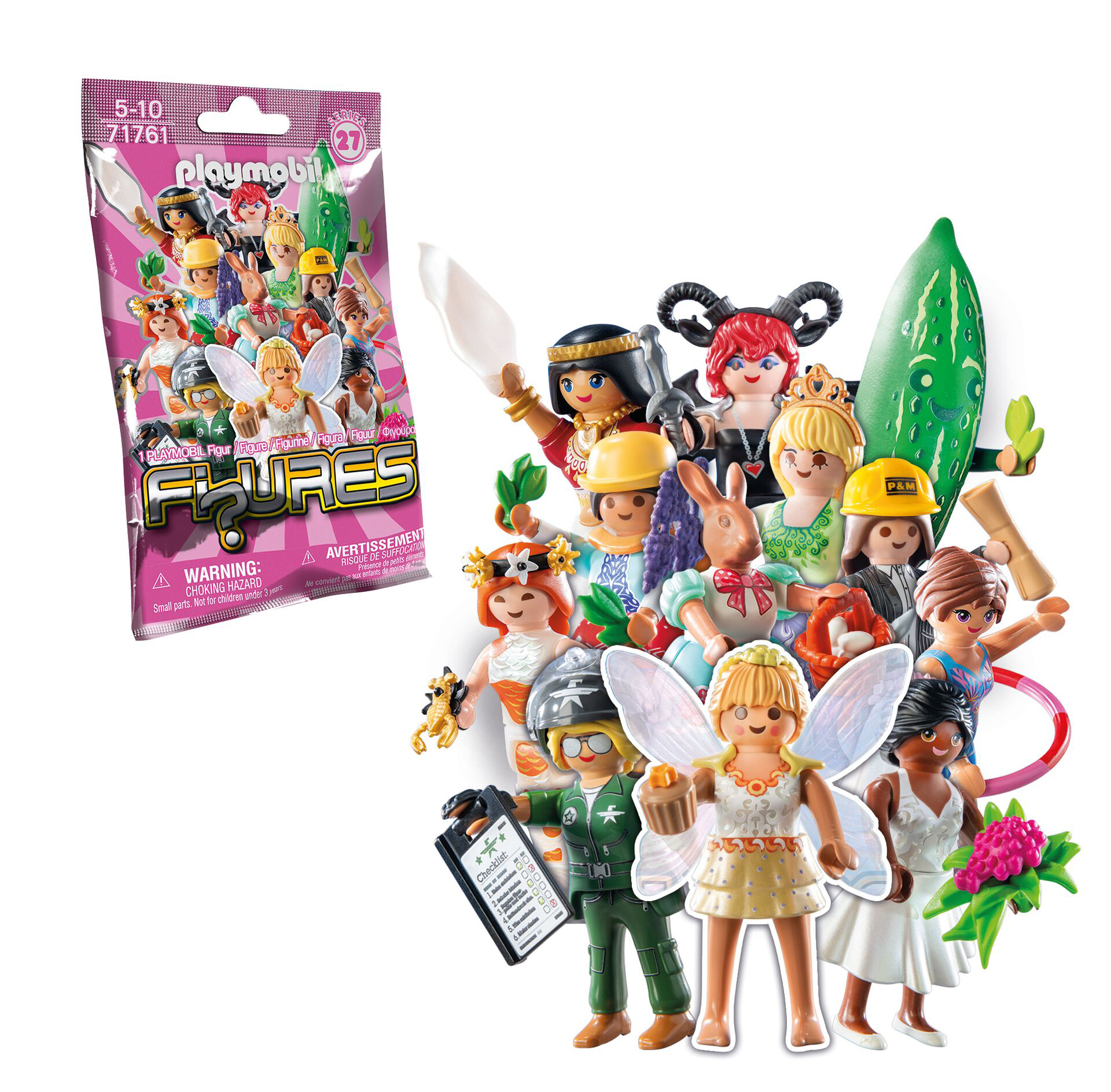 playmobil figuras serie 27 niÑas surtidas ( 71761)