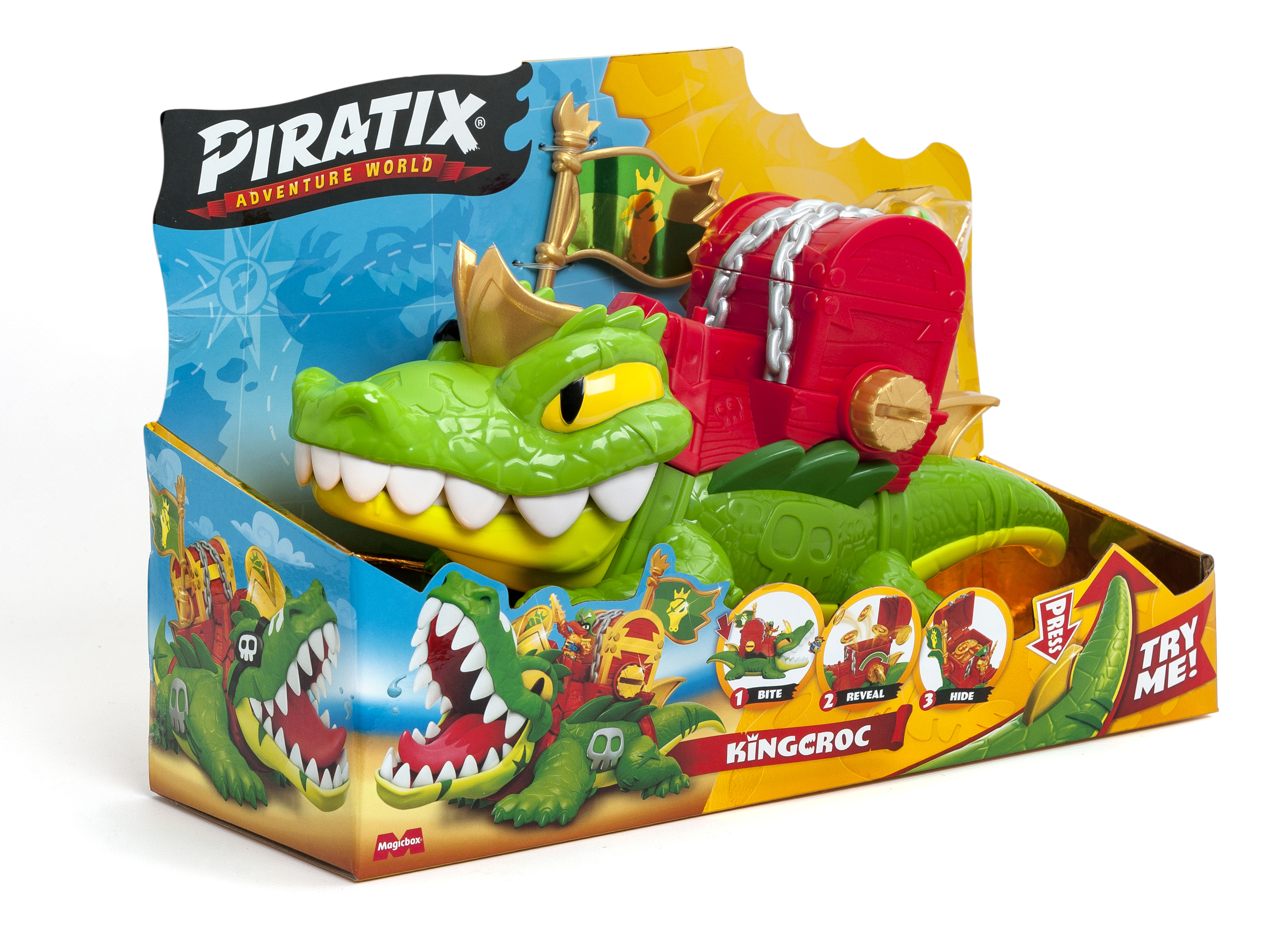 piratix s king croc playset (magic box - ppxsp114in40)