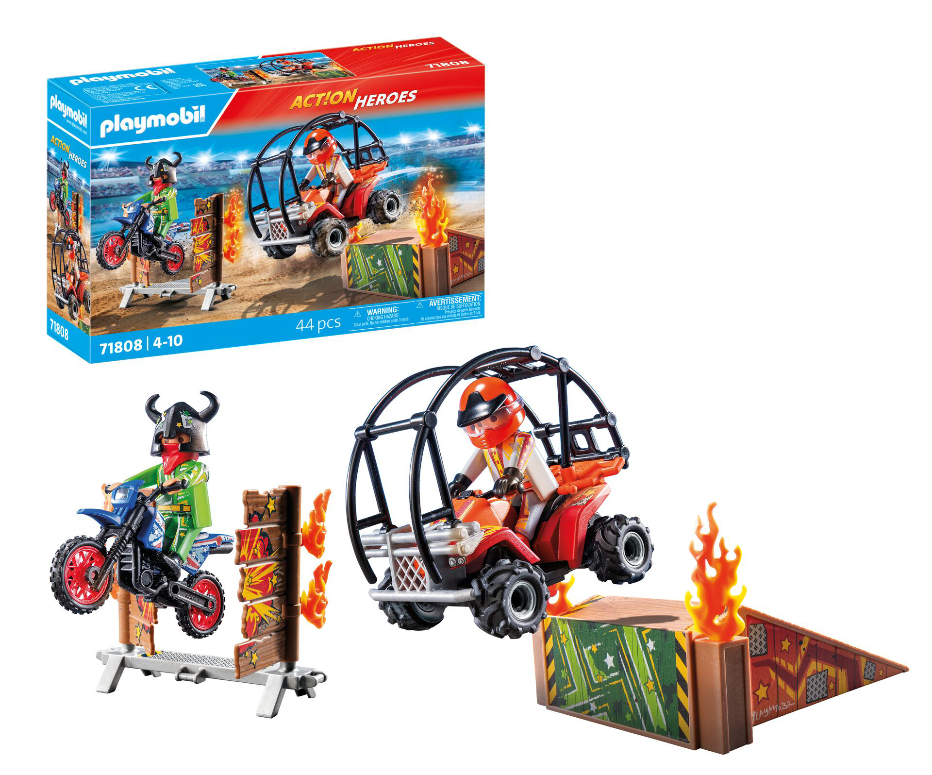 playmobil promo pack stunt show ( 71808)