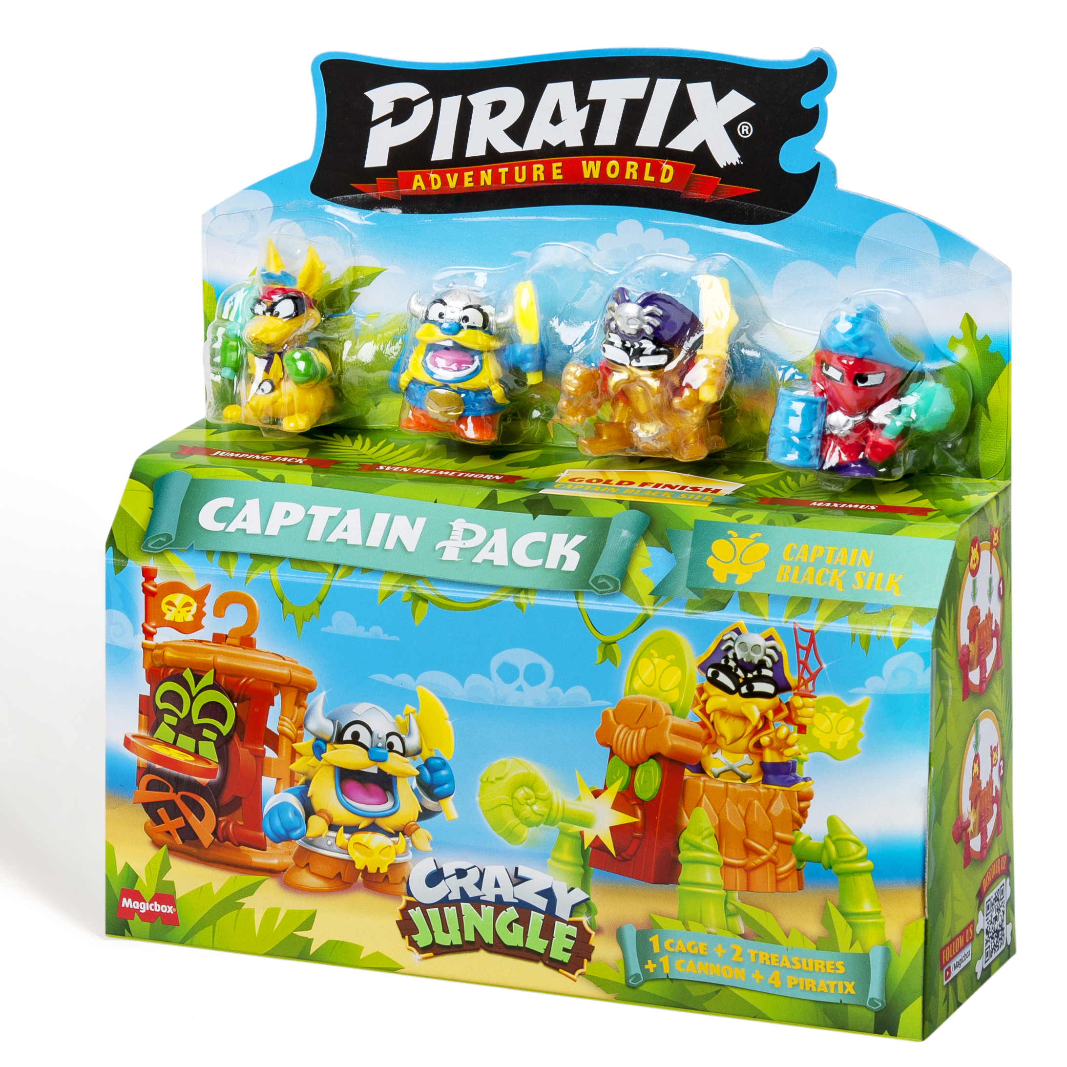 piratix crazy jungle captain pack surtidos (magic box - ppx3b612in00)