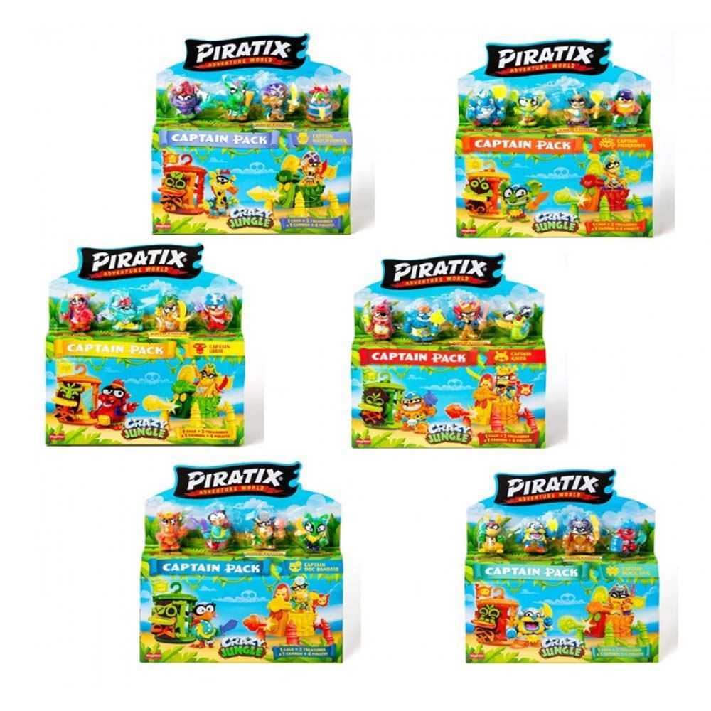 piratix crazy jungle captain pack surtidos (magic box - ppx3b612in00)