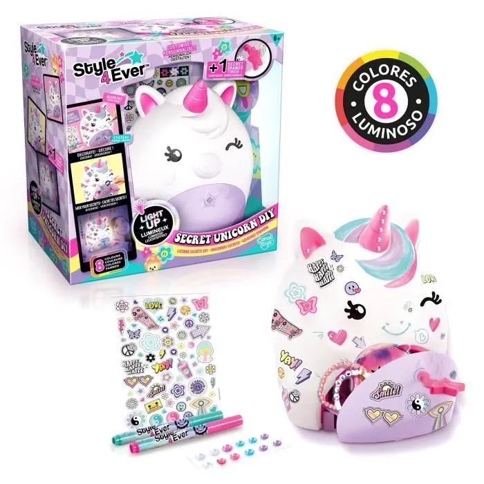 style 4 ever secret unicornio lampara (canal toys - ofg301)