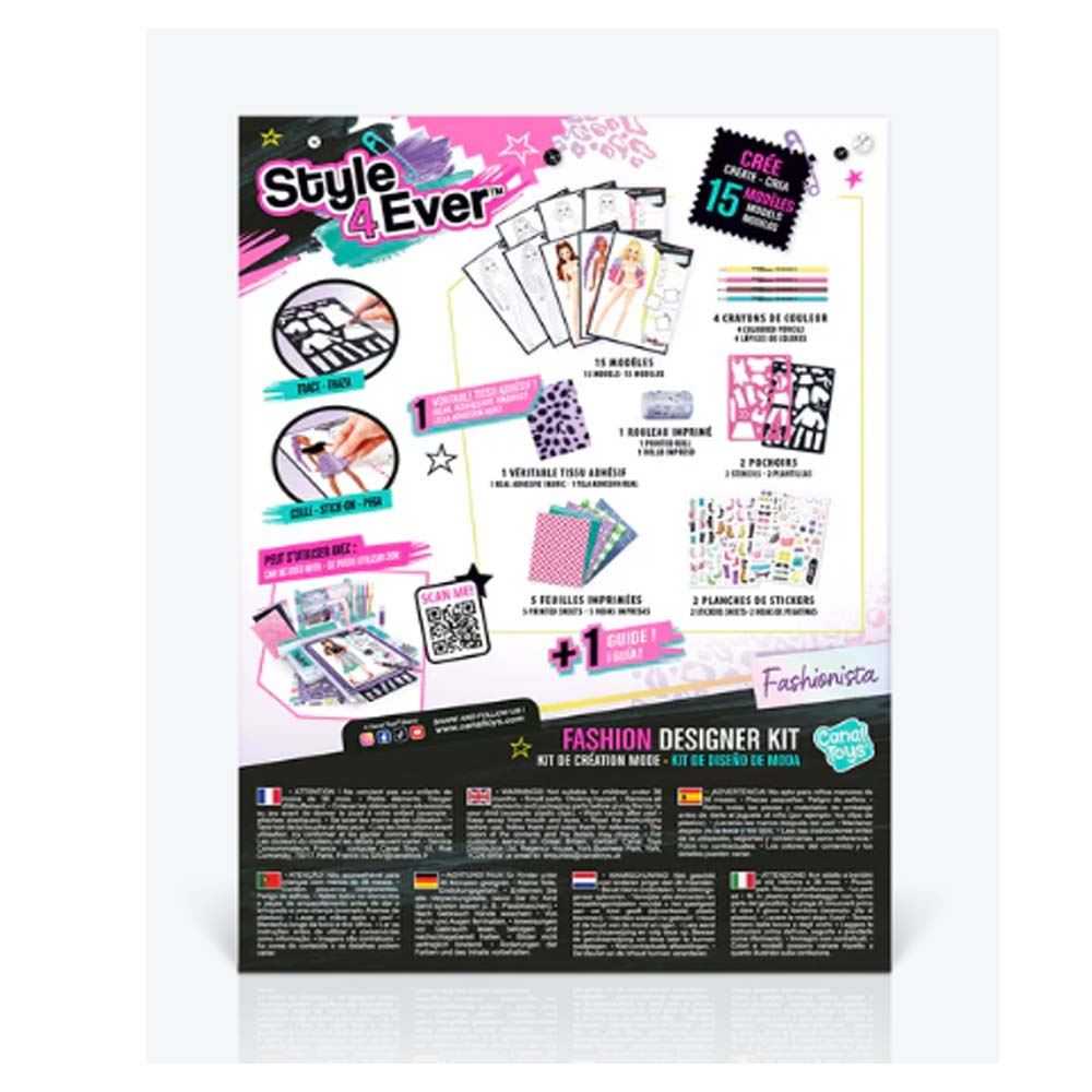 style 4 ever fashion designer kit (canal toys - ofg284)