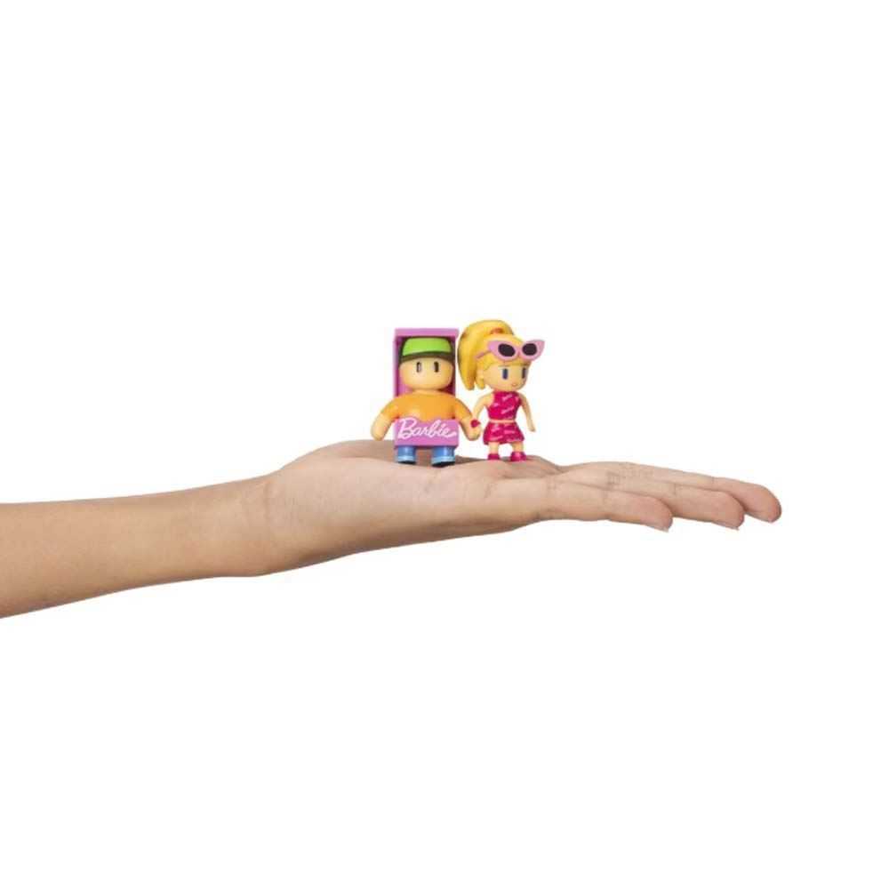 stumble guys barbie pack deluxe 6 figuras (bizak - 64110021)