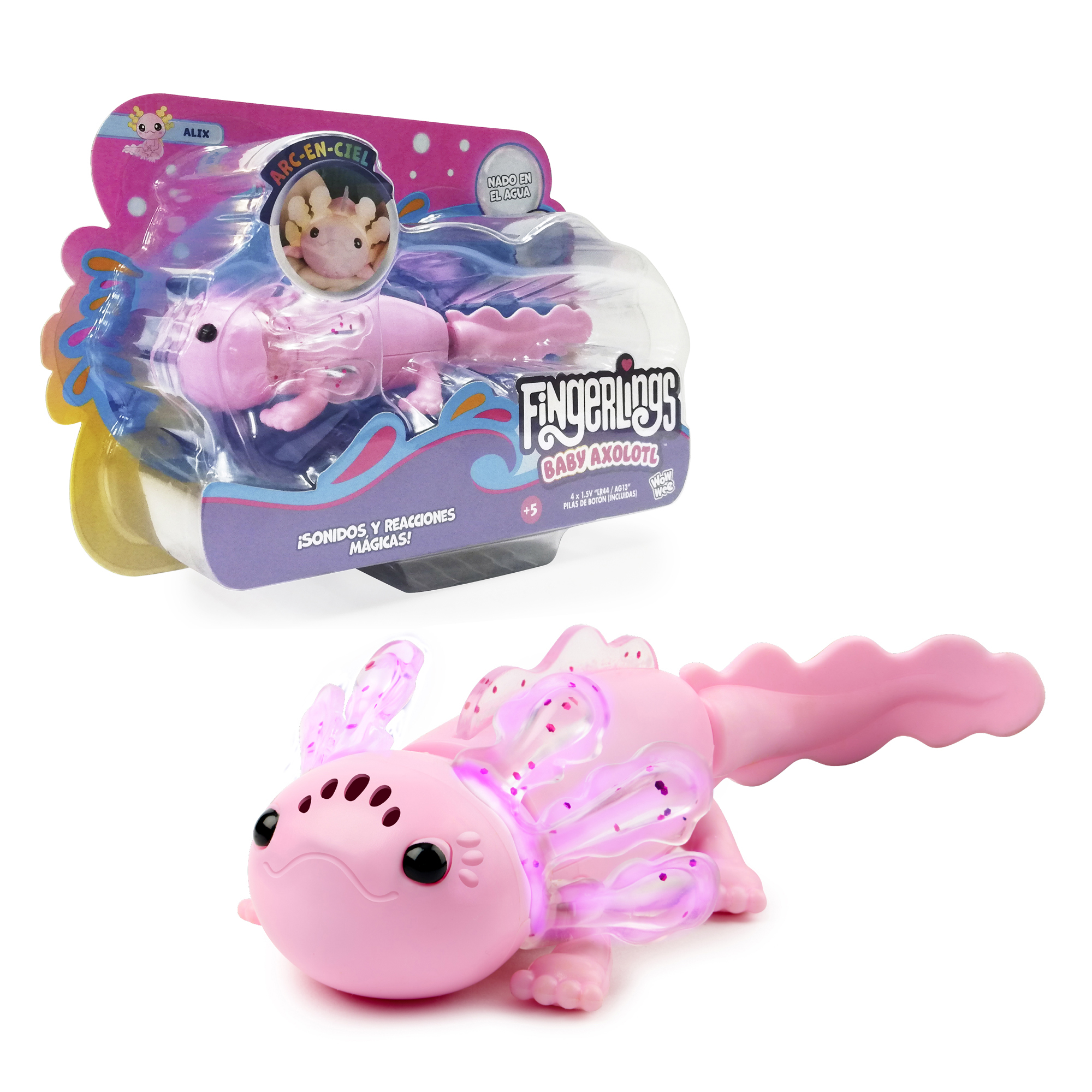 fingerlings axolotl nadador (bizak- 61853142)