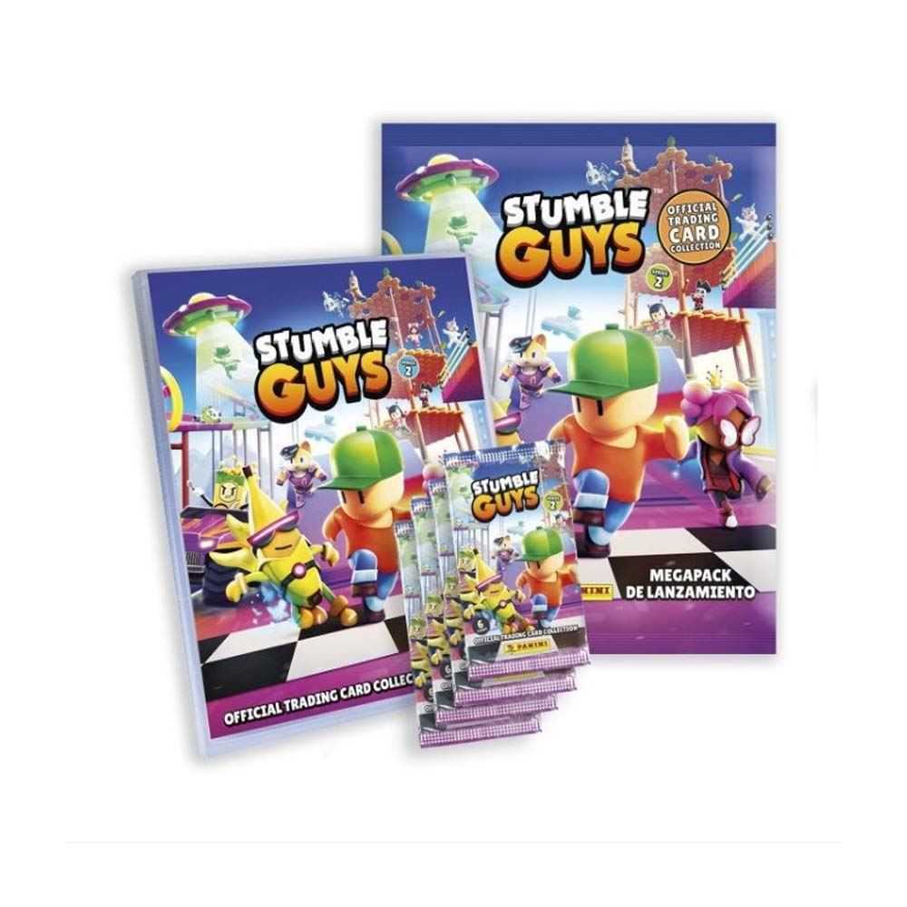 archivador+4 sobres+10 cartas stumble guys-2 ( panini- 8051708023213)