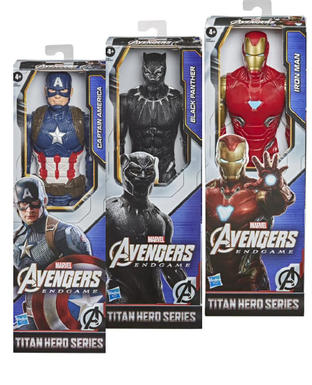 Muñeco Capitán América Juguete Avengers Marvel Titan Hero