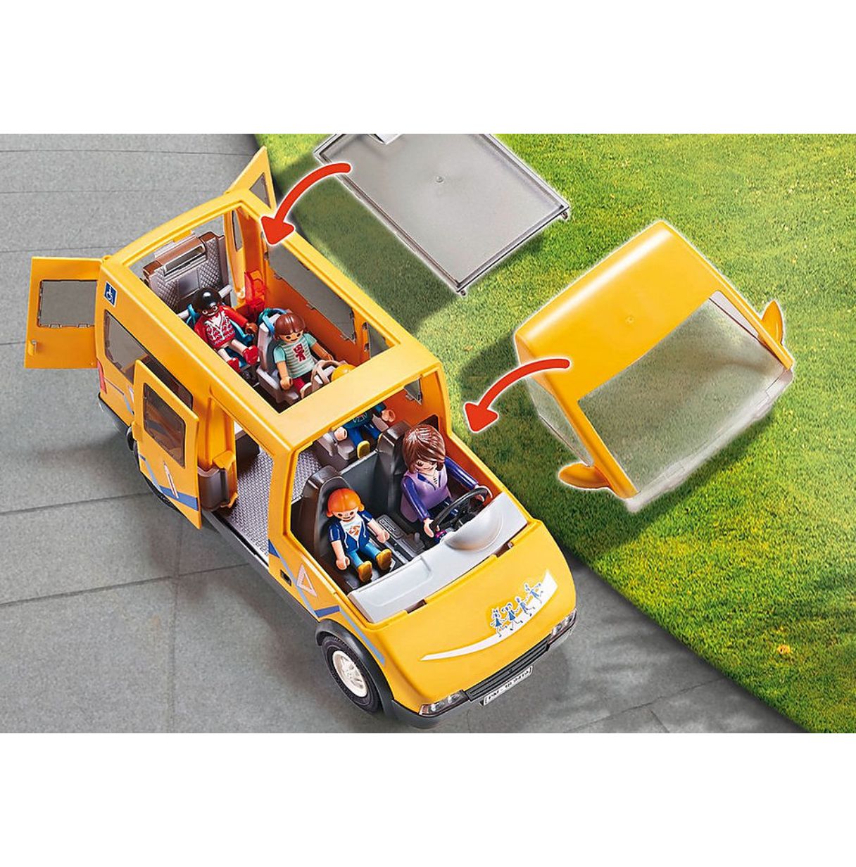 playmobil city life autobus escolar ( 9419)