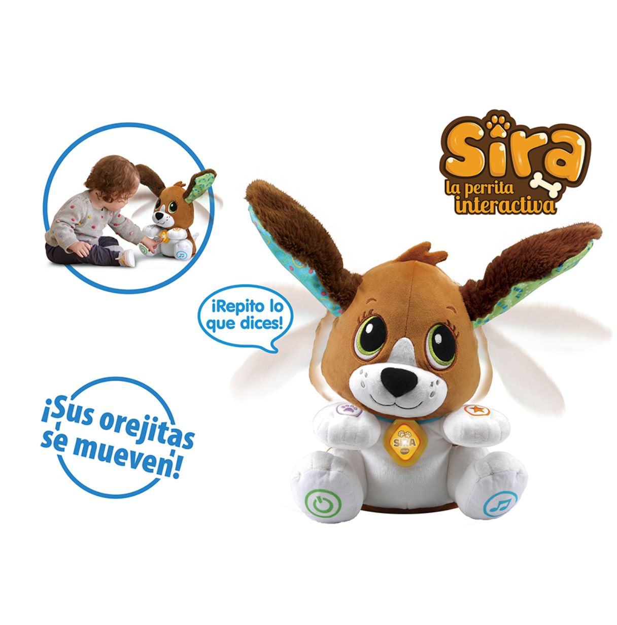 sira la perrita interactiva (vtech 610122)