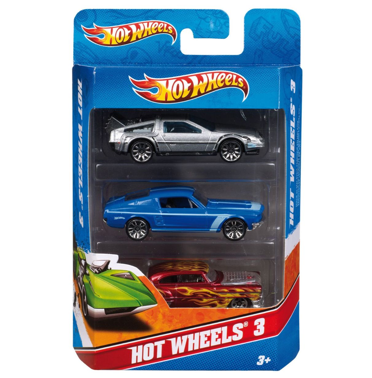 hot wheels pack 3 coches surtidos ( k5904 - mattel)