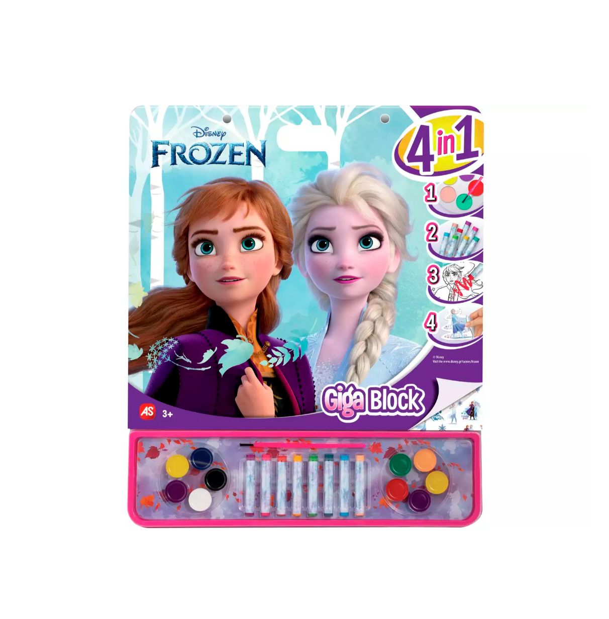 giga block frozen 4 en 1 (cefa - 21868)