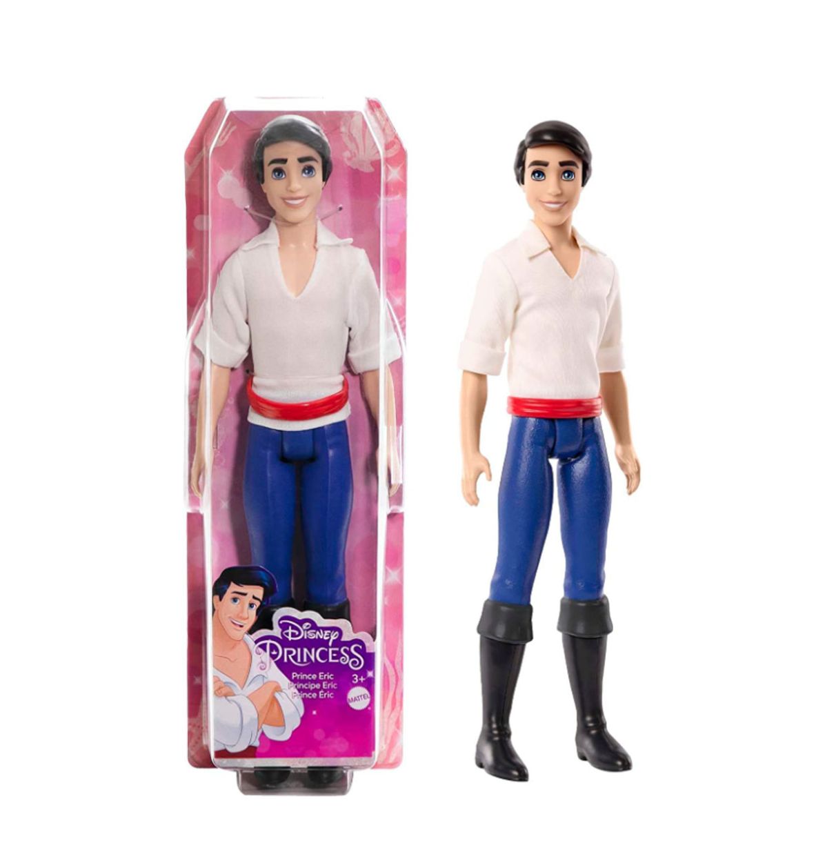 disney princess muñeco eric (mattel- hlv97)